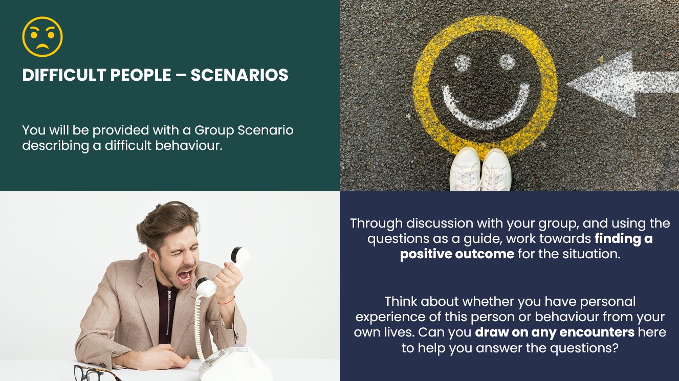 Leadership Development Module: M12 Dealing with Difficult People – November 2025